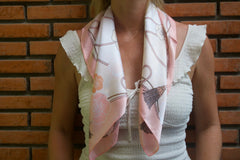 Geneva - Pink, White, Rope - Short