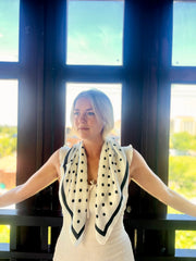 Venice - Black Pocca Dot - Short